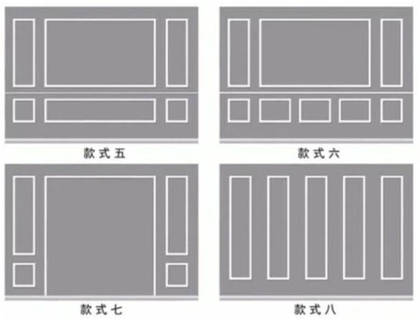 客厅这样做比石材好看12款石膏线背景墙设计图分享