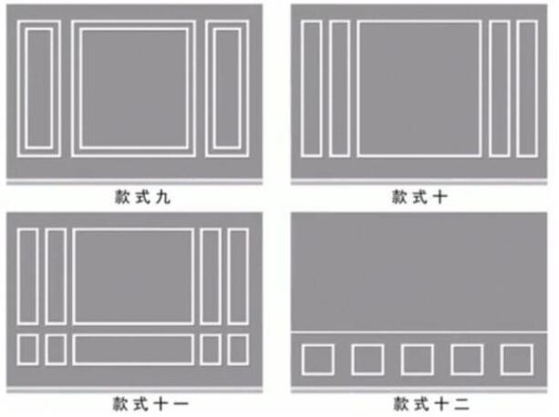 客厅这样做比石材好看12款石膏线背景墙设计图分享